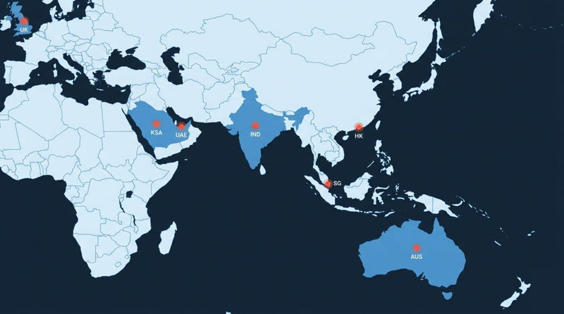AML Guild active jurisdictions map